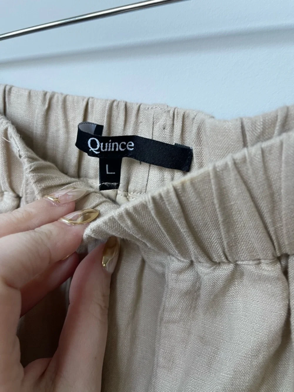 Quince | Pull-on Stretch Linen Pant  Lagenlook Summer Lightweight Closet Staple